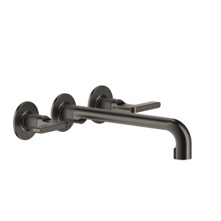 Umyvadlová batéria 3-otvorová Gessi Inciso, stenová, výtokové rameno 210mm, bez zátky, chróm