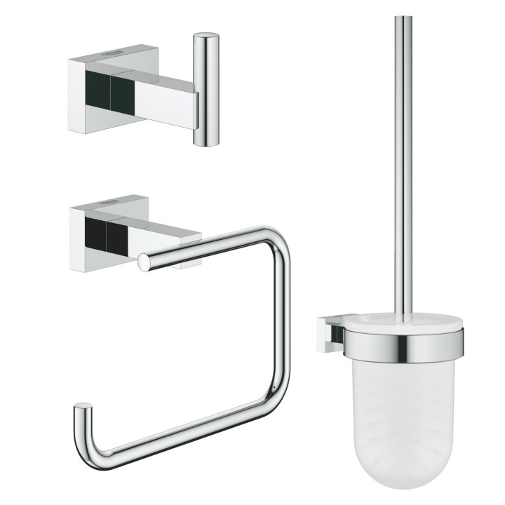 Grohe Essentials Cube Súprava akcesoriów łazienkowych 3 w 1