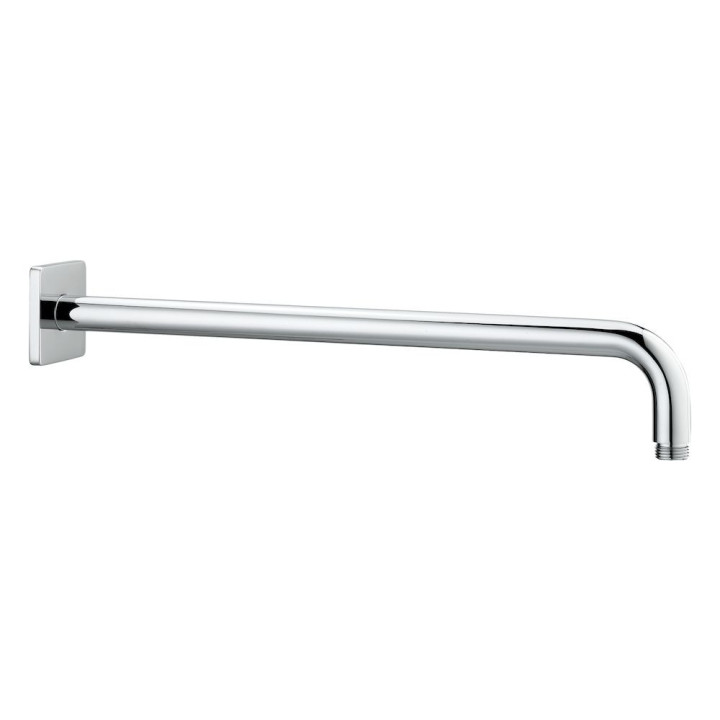 Rameno hornej sprchy Laufen, nástenné, 420mm, objímku štvorcová, chróm