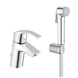 Grohe Eurosmart Umyvadlová batéria s bidetovou sprškou DN15, chróm- sanitbuy.pl