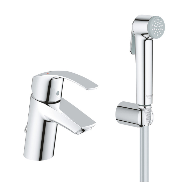 Grohe Eurosmart Umyvadlová batéria s bidetovou sprškou DN15, chróm- sanitbuy.pl
