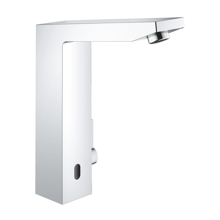 PYTAJ O RABAT ! Umyvadlová batéria Grohe Eurocube na postavení, wys. 186 mm, s uzáverom, chróm, Jednootvorové, brak obmedzovača 