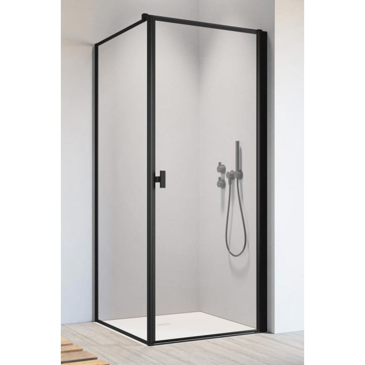 Dverí sprchové do niky Radaway Essenza Pro Gold DWJ 130, pravé, 1300x2000mm, zlatý profil