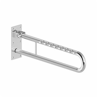 Držadlo WC Kolo Lehnen Funktion, 70cm, stenová, łukowa, powierzchnia hladká, nerez