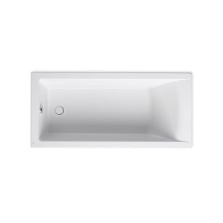 Vaňa obdĺžniková Roca Savai Slim Rim, 170x75cm, akrylová, biela