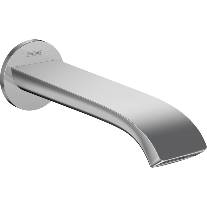 Výtokové rameno vaňová Hansgrohe Finoris, stenová 174mm, chróm