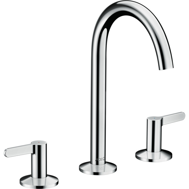 Umyvadlová batéria 3-otvorová Hansgrohe Vivenis, na postavení, výška 115mm, súprava odtokový, chróm