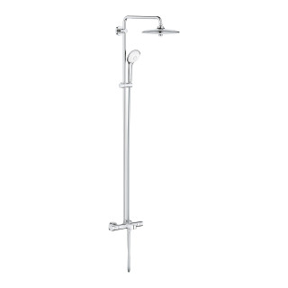 Sprchový set Grohe Euphoria System 260, na stěnu, Batéria termostatická, 2 výstupy vody, chróm
