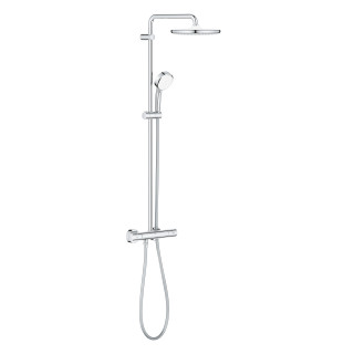 Sprchový set Grohe Euphoria System 260, na stěnu, Batéria termostatická, 2 výstupy vody, chróm