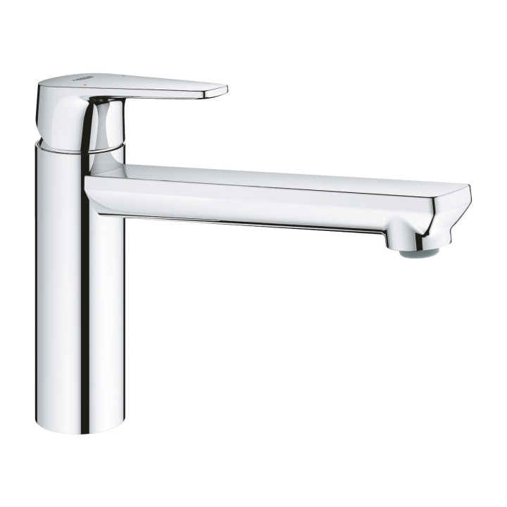 Drezová batéria Grohe BauLoop, výška 194mm, DN 15, obracana výtokové rameno 222mm, chróm
