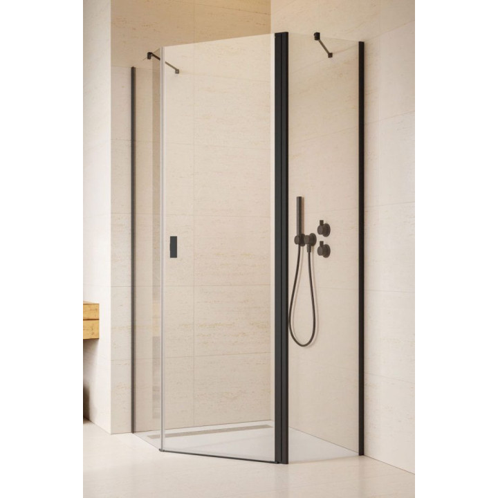 Dverí sprchové Radaway Nes Black KDS II 120, pravé, 1200x2000mm, profil čierna