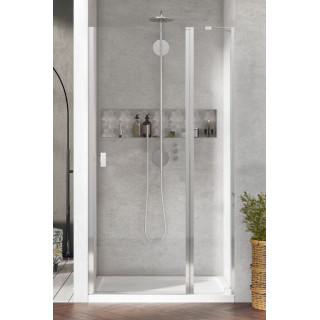 Dverí sprchové Radaway Nes KDS II 120, ľavé, 1200x2000mm, strieborná profil