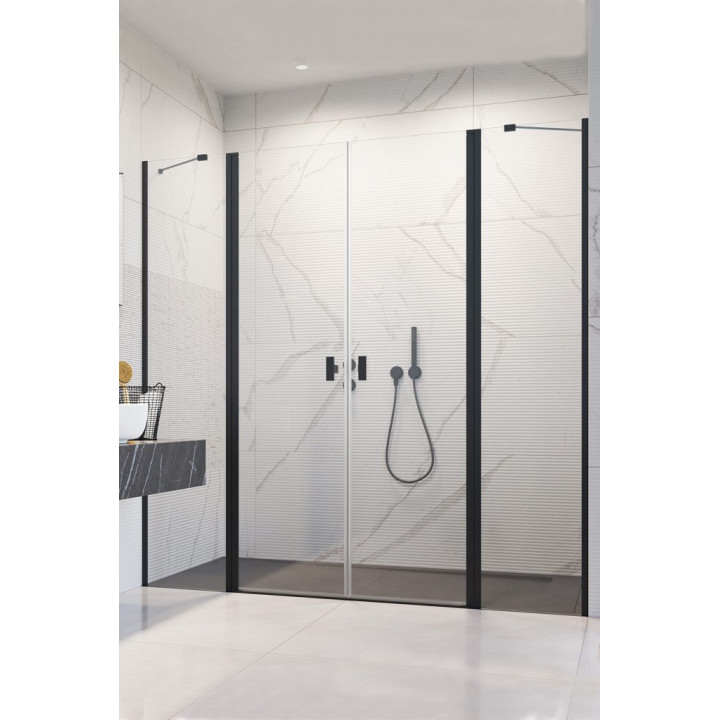 Dverí sprchové Radaway Nes KDS II 120, ľavé, 1200x2000mm, strieborná profil