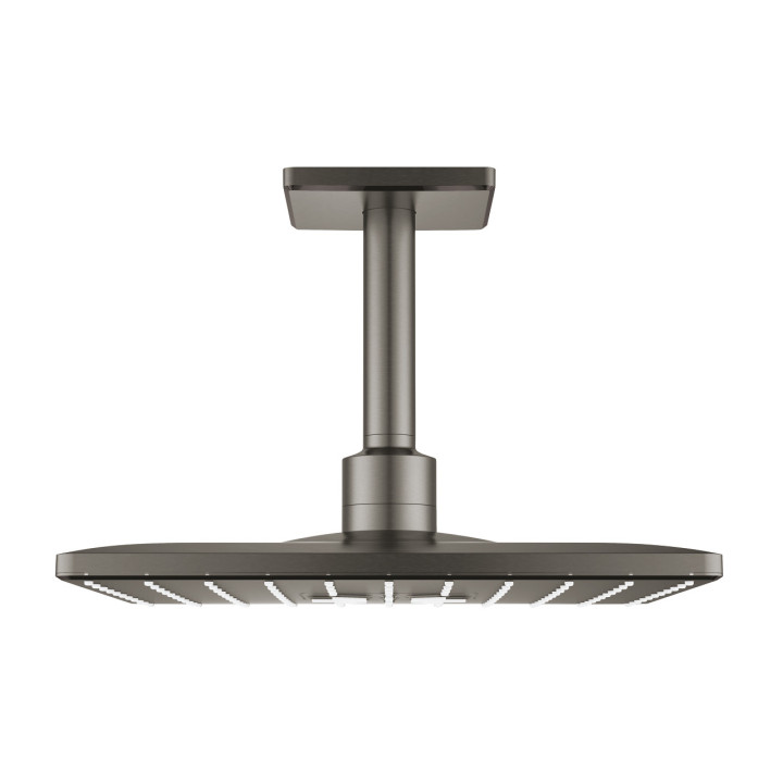 Horná sprcha Grohe Rainshower Smartactive 310, rameno stropný 142mm, 2 prúdy, brushed cool sunrise