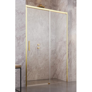 Dverí sprchové do niky Radaway Euphoria DWJ, ľavé, 130cm, sklo číre, profil chróm