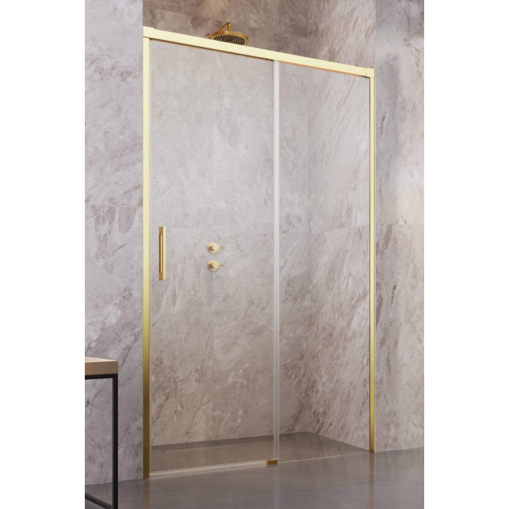 Dverí sprchové do niky Radaway Euphoria DWJ, ľavé, 130cm, sklo číre, profil chróm