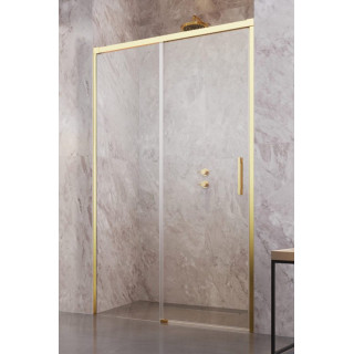 Dverí sprchové do niky Radaway Euphoria DWJ, ľavé, 130cm, sklo číre, profil chróm