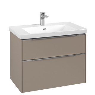 Skrinka podumývadlová Villeroy&Boch Subway 3.0. 973x576x462mm, 2 szuflady, taupe