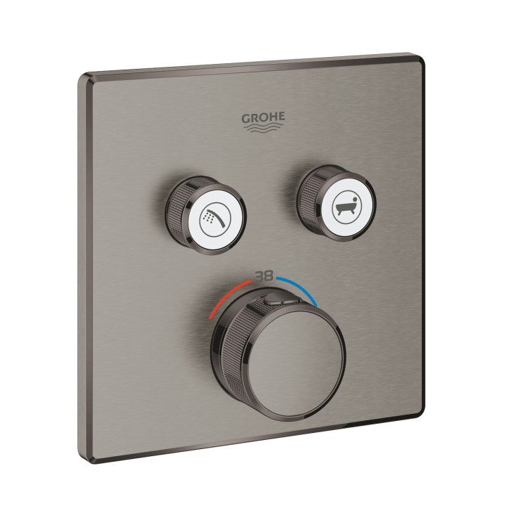 Batéria termostatická Grohe Grohtherm SmartControl 2-prijímače vody - brushed warm sunset