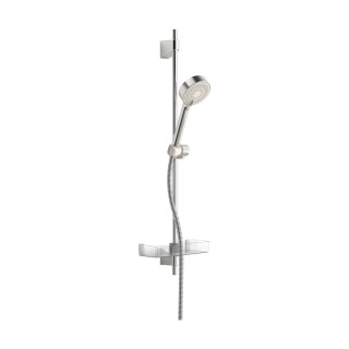 Sprchový set Oras Apollo Eco, sluchátko 1-funkčná držák 700mm, mydelniczką i hadicou 150cm, chróm