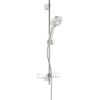 Sprchový set Oras Apollo Eco, sluchátko 3-funkčná držák 764mm, mydelniczką i hadicou 175cm, chróm