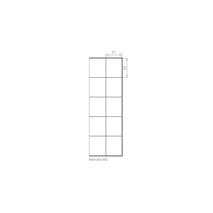 Sprchový kút Radaway Modo X I 120, przejrzysta, 1180x2000mm