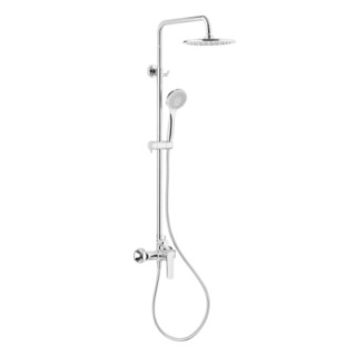 Umyvadlová batéria KFA Tanzanit, na postavení, výška 154mm, zátka kilk-klak, chróm