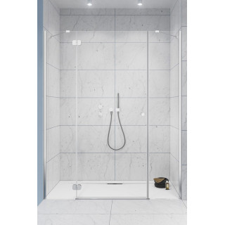 Dverí sprchové do niky Radaway Torrenta DWJ 120, pravé, Krídlové, 120x195cm, sklo číre, profil chróm