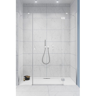 Dverí sprchové do niky Radaway Torrenta DWJ 120, pravé, Krídlové, 120x195cm, sklo číre, profil chróm