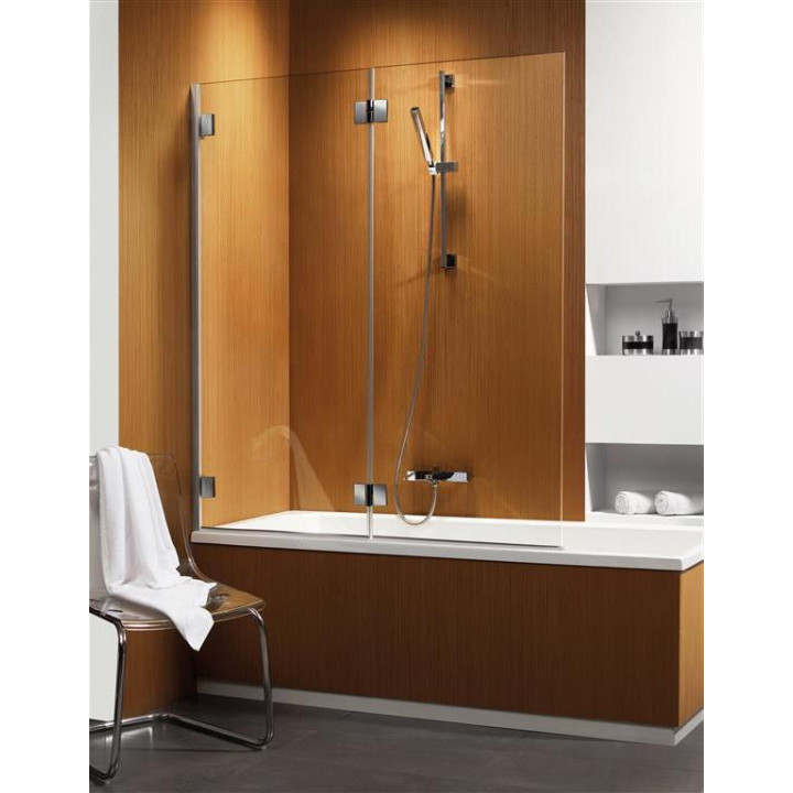 Vaňová zástena Radaway Eos PND I, levý, sklo číre, 130x152cm, profil chróm