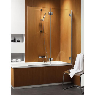 Vaňová zástena Radaway Eos PND I, levý, sklo číre, 130x152cm, profil chróm