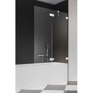 Vaňová zástena Radaway Essenza Pro Gold PNJ II, sklo číre, 50x150cm, zlatý profil