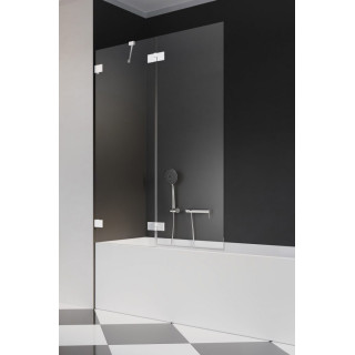 Vaňová zástena Radaway Essenza Pro Gold PNJ II, sklo číre, 50x150cm, zlatý profil
