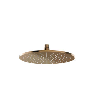 Horná sprcha Roca Rainsesne ExtraSlim, okrúhla, 303mm, mosiężna, čierna
