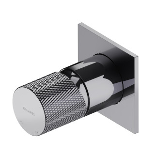 Bidetová batéria Omnires Contour, na postavení, výška 145mm, výtokové rameno 125mm, chróm