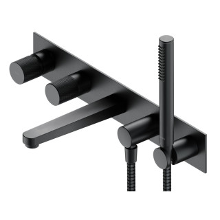 Batéria prysznicowo-vaňová Omnires Contour, podomietková, 2 výstupy vody, Sprchový set, chróm