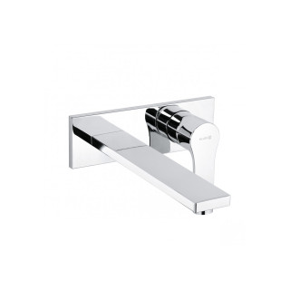 Umyvadlová batéria Kludi Zenta SL, podomietková, 2-otvorová, výtokové rameno 230mm, chróm