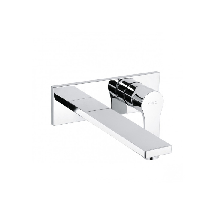 Umyvadlová batéria Kludi Zenta SL, podomietková, 2-otvorová, výtokové rameno 230mm, chróm