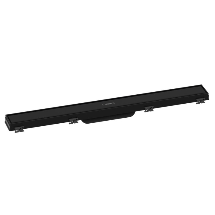 Vrchná sada odpływu Hansgrohe RainDrain Flex, 100cm, čierna kefovaný chróm