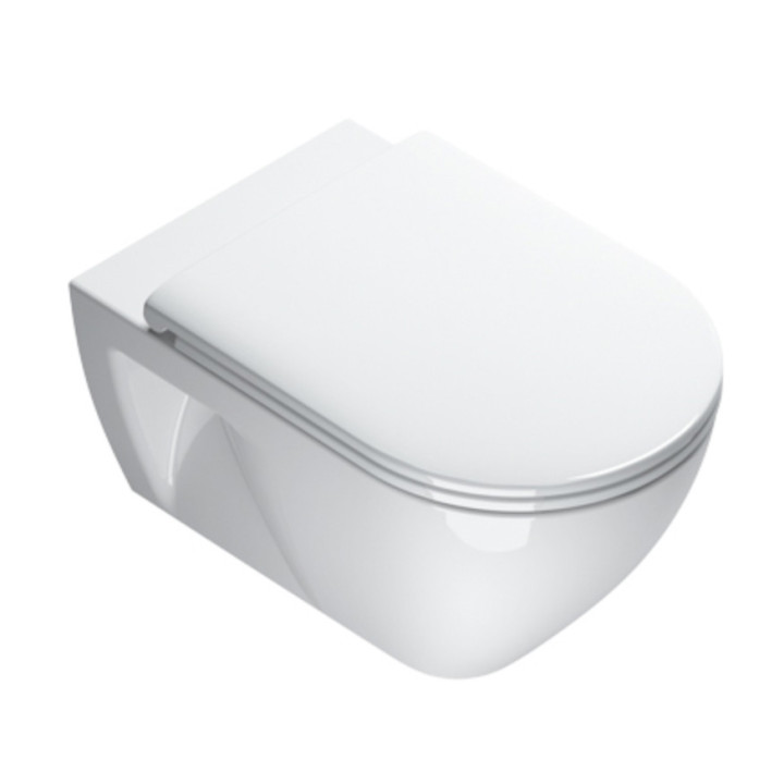 Závesné wc Catalano Sfera Eco NewFlush, 54x35cm, biely lesklá