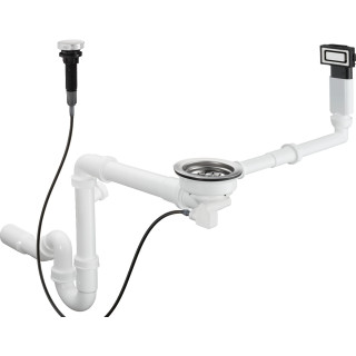 Drez Hansgrohe S71 S719-U500, 498x398mm, brúsená oceľ