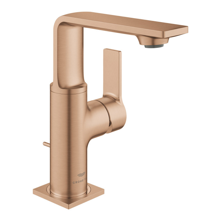 Umyvadlová batéria Grohe Allure, na postavení, výška 200mm, otočné výtokové rameno, zátka automatický, chróm