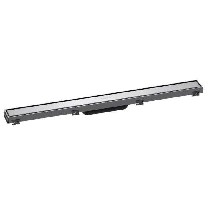Žľab Hansgrohe RainDrain Match, 70 cm, s roštom o regulowanej wysokości - chróm