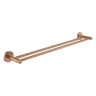 Držák ručníku Grohe Essentials, dvojitý - polished nickel