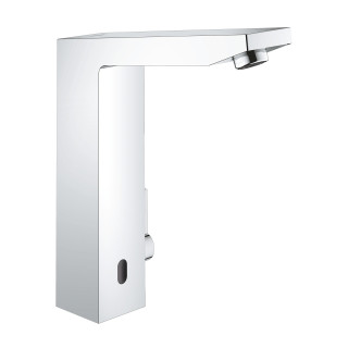 Elektronické umyvadlová batéria Grohe Eurocube E, na postavení, výška 225mm, na infračervené lúče, so zmiešavačom, Batéria 6V, c
