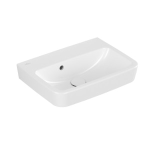 Umývadlo závesné Villeroy & Boch O.novo, 50x37cm, z prepadom, otvor na batériu, Weiss Alpin