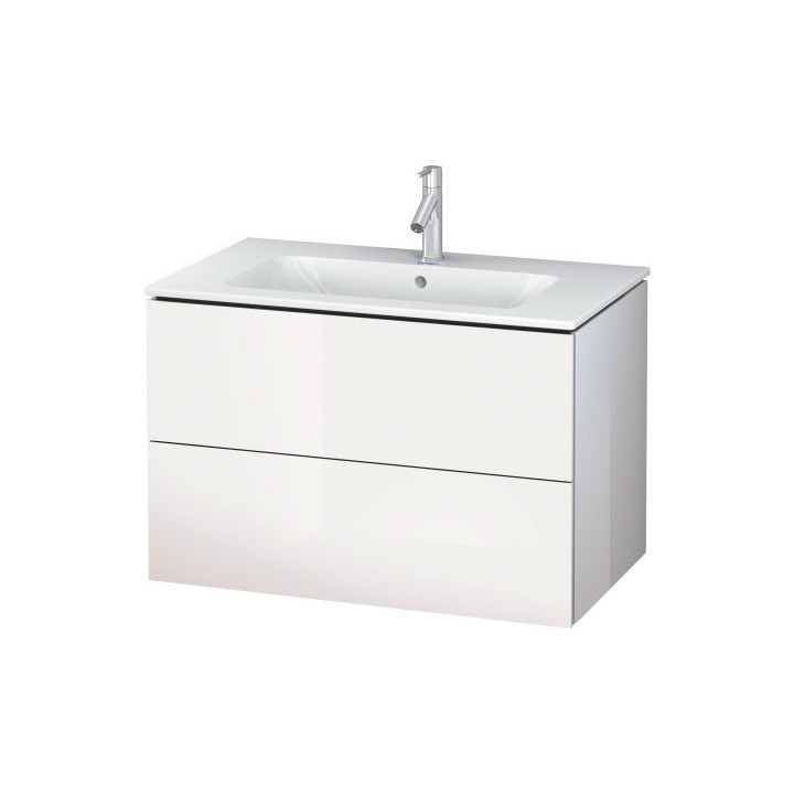 Skrinka podumývadlová Duravit L-Cube, Závěsná, biely, vysoký lesk