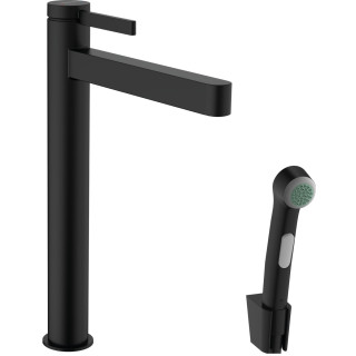 Umyvadlová batéria Hansgrohe Finoris, na postavení, výška 182mm, z główką Bidette i hadicou 160cm, chróm