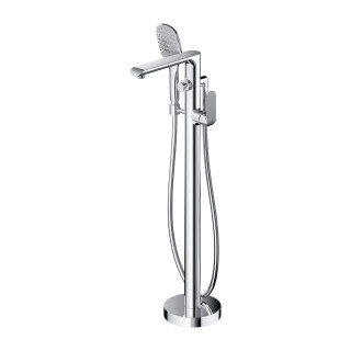 Vaňová batéria  4-otvorová Omnires Sacramento, na postavení, 2 výstupy vody, výtokové rameno 180mm, chróm
