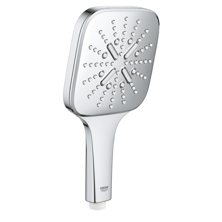 Ručná sprcha Grohe Rainshower Smartactive 130 Cube, 3-funkčná, chróm